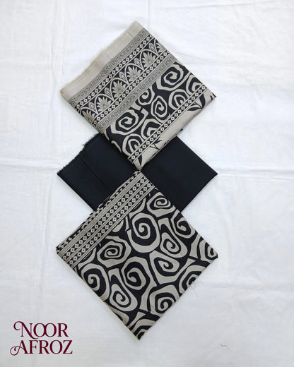 Noor Afroz Linen 3pc by Al-Hamra Textiles
