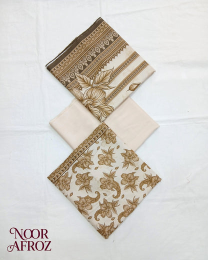 Noor Afroz Linen 3pc by Al-Hamra Textiles