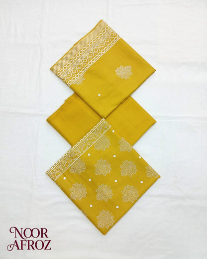 Noor Afroz Linen 3pc by Al-Hamra Textiles