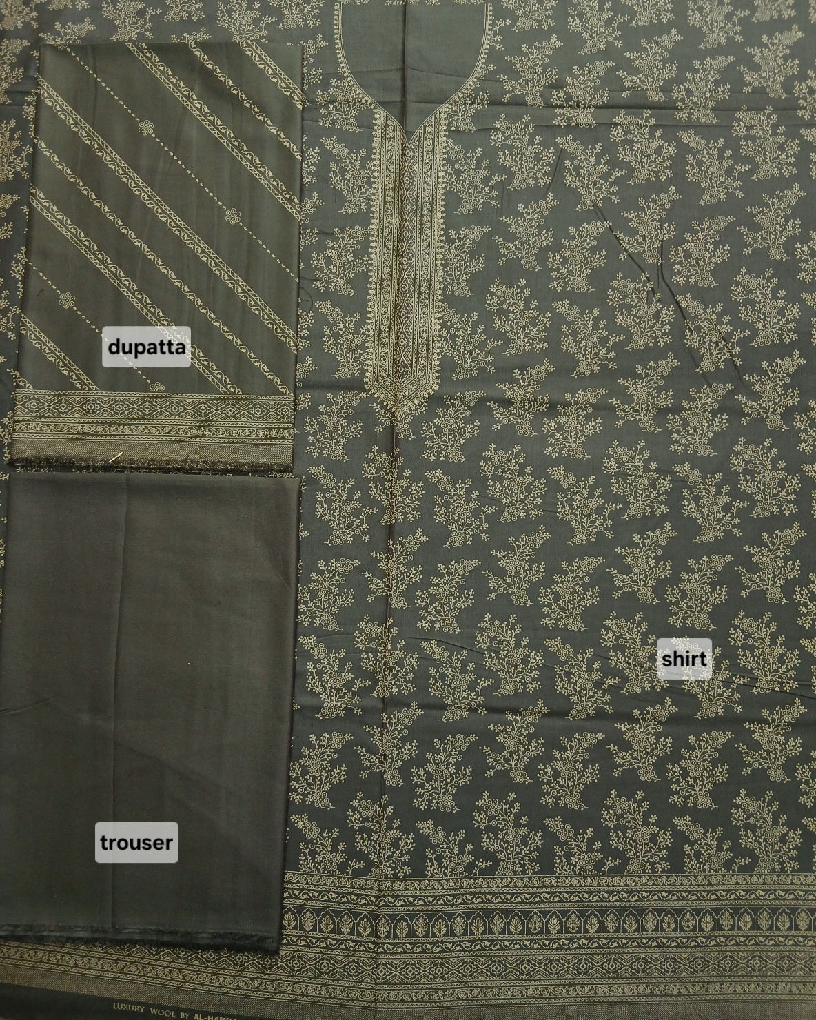 Armanish Luxury Wool 3Pc by Al-Hamra Textiles