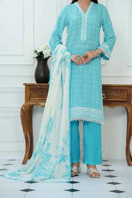 Daman Lawn 3Piece Unstitched | VS Textiles