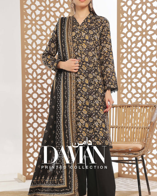 Daman Lawn 3Piece Unstitched | VS Textiles