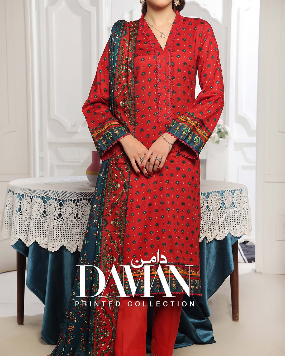 Daman Lawn 3Piece Unstitched | VS Textiles