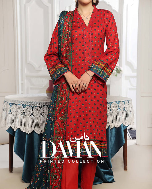 Daman Lawn 3Piece Unstitched | VS Textiles