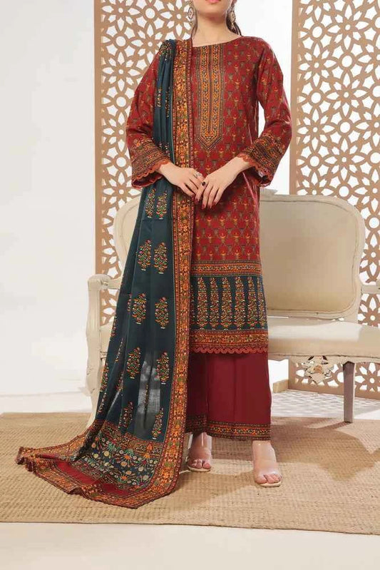 Daman Lawn 3Piece Unstitched | VS Textiles
