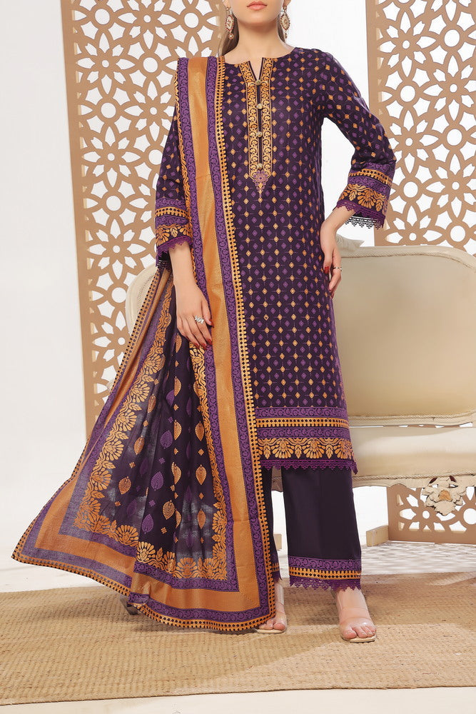 Daman Lawn 3Piece Unstitched | VS Textiles