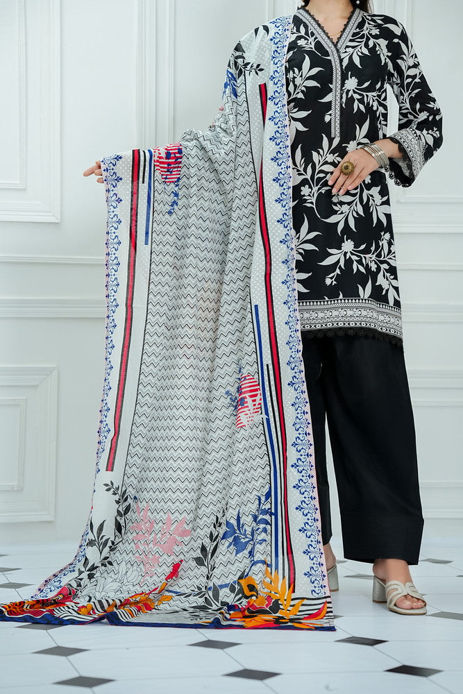 Daman Lawn 3Piece Unstitched | VS Textiles