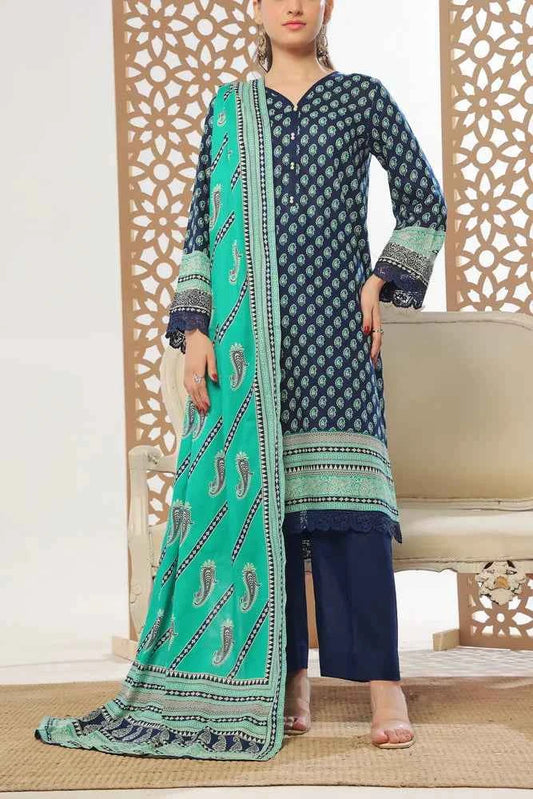 Daman Lawn 3Piece Unstitched | VS Textiles