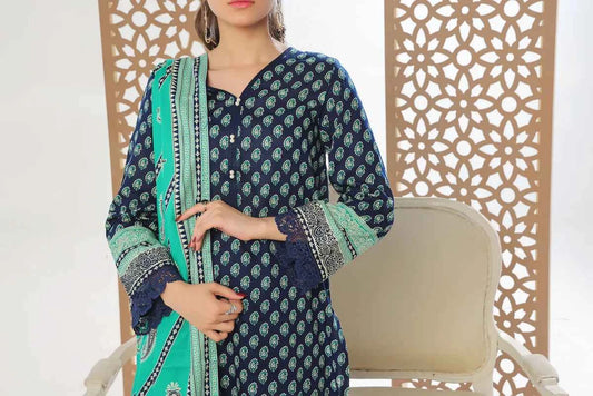 Daman Lawn 3Piece Unstitched | VS Textiles
