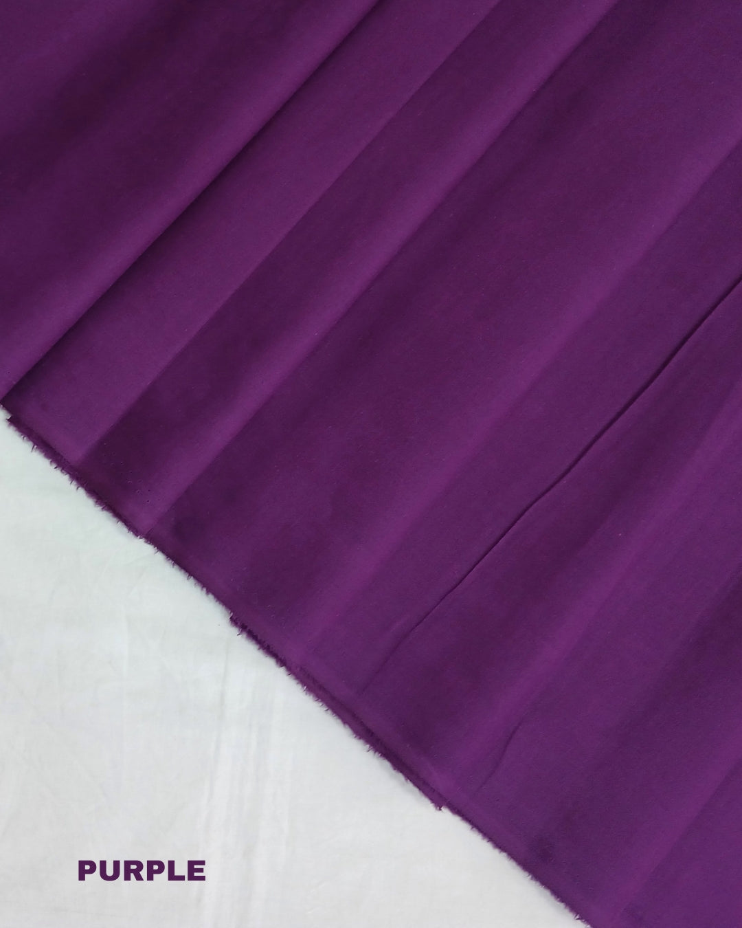 Super PIma Cotton Plain Fabric 38" | Purple
