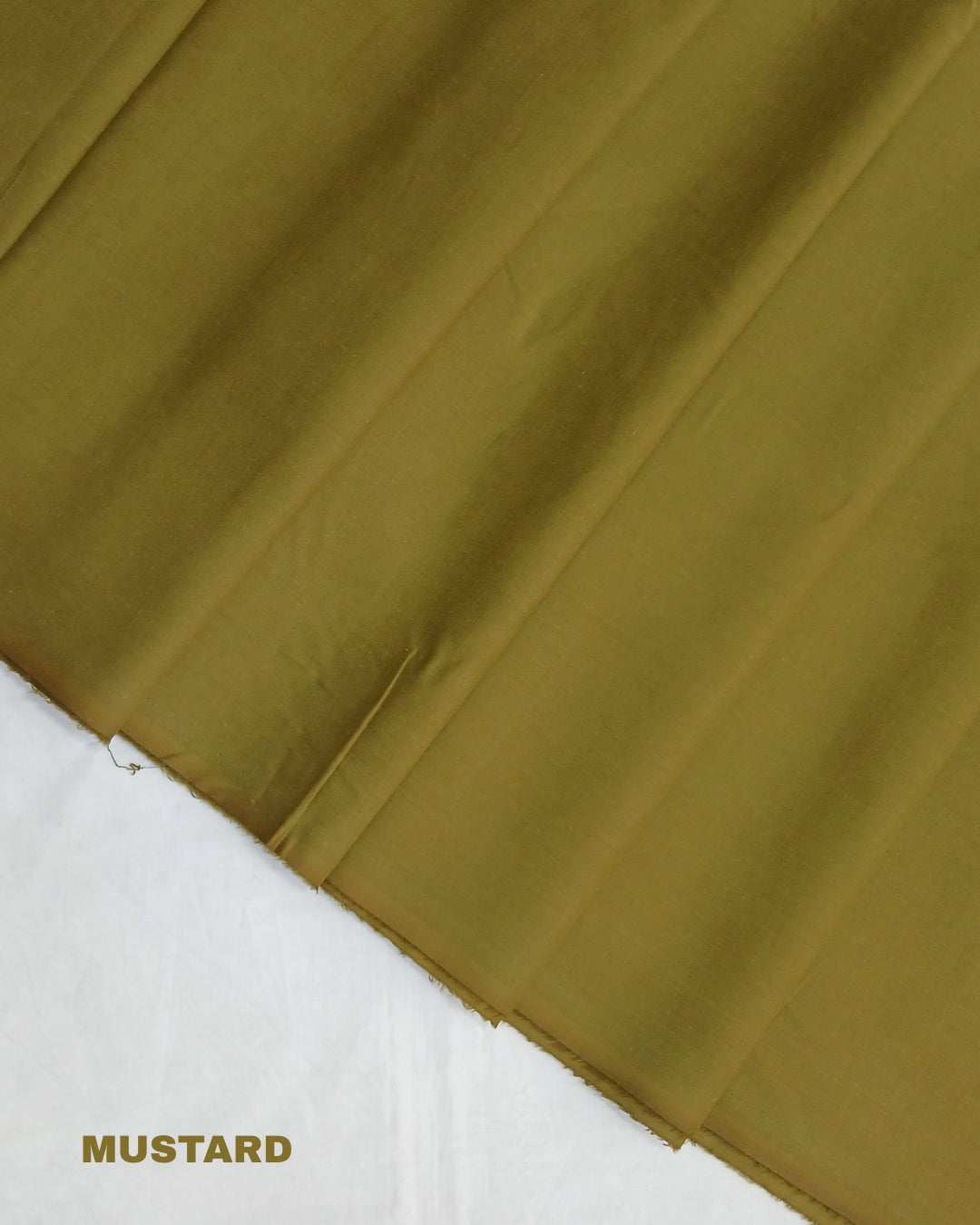 Super PIma Cotton Plain Fabric 38" | Mustard
