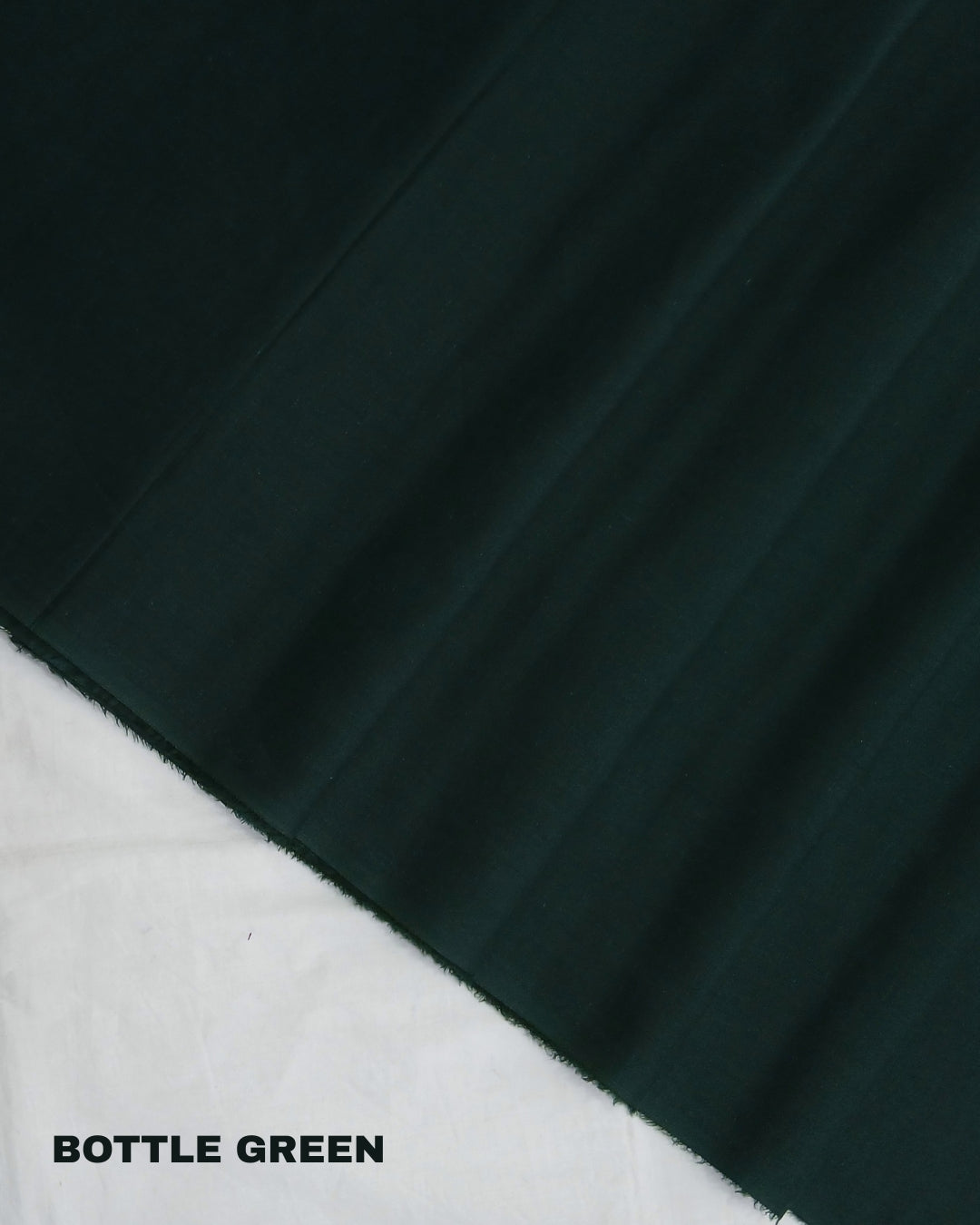 Super PIma Cotton Plain Fabric 38" | Bottle Green