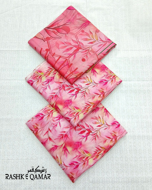 3piece unstitched lawn suit