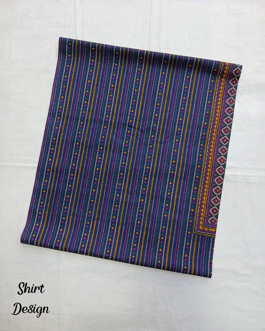 Rimsha Classic Cotton 3pc by Ajwa Textiles | D1210-A