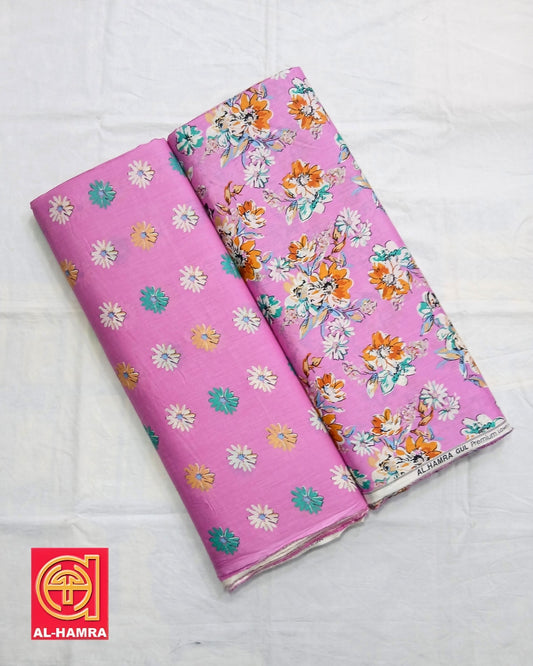 Gul Premium Lawn 2PC | Al-Hamra Textiles