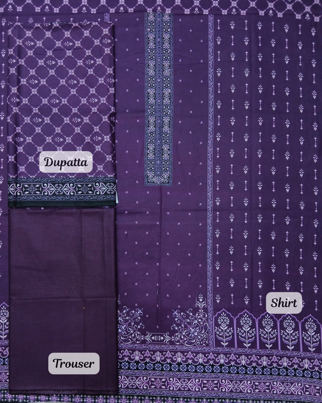 Larose Digital Cotton 3pc by Imwaj