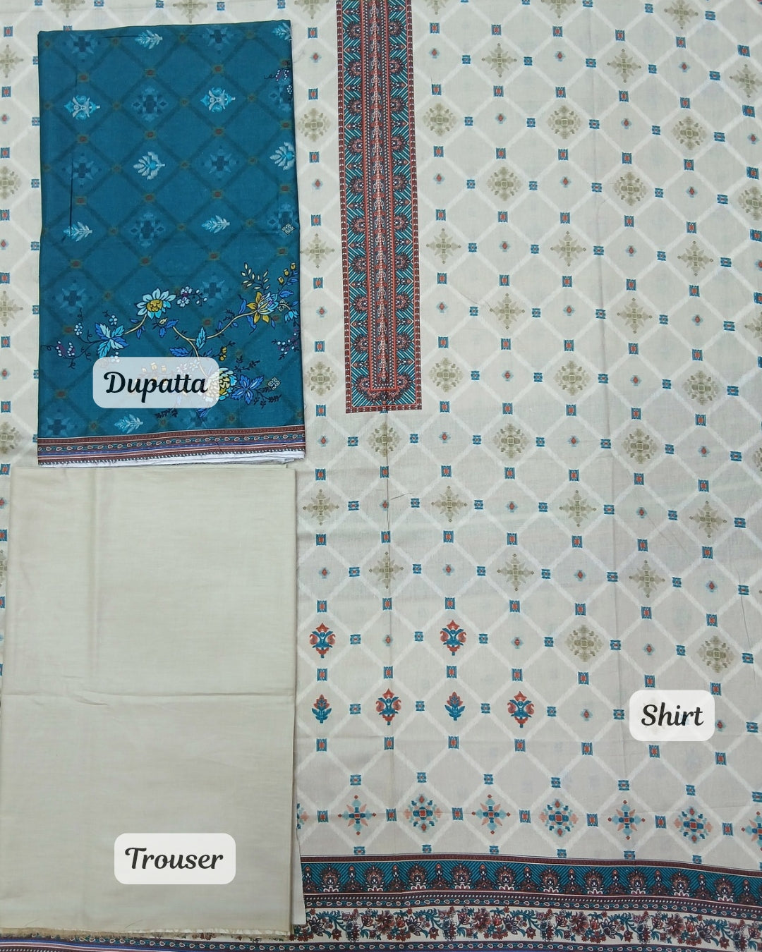 Larose Digital Cotton 3pc by Imwaj