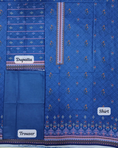 Larose Digital Cotton 3pc by Imwaj