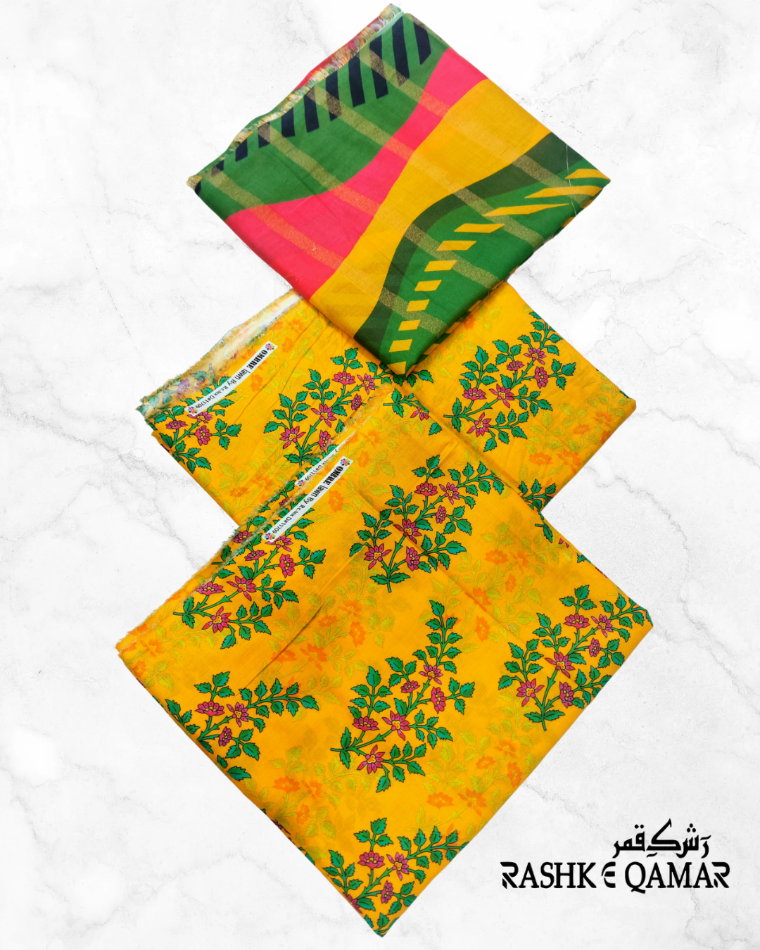 Rashk-e-Qamar Lawn 3pc Voil Dupatta | Unstitched