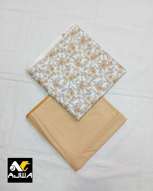 Rimsha Classic Lawn 2PC | Ajwa Textiles