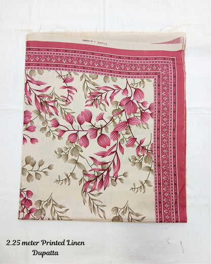 Noor Afroz Linen 3pc by Al-Hamra Textiles