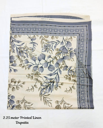 Noor Afroz Linen 3pc by Al-Hamra Textiles
