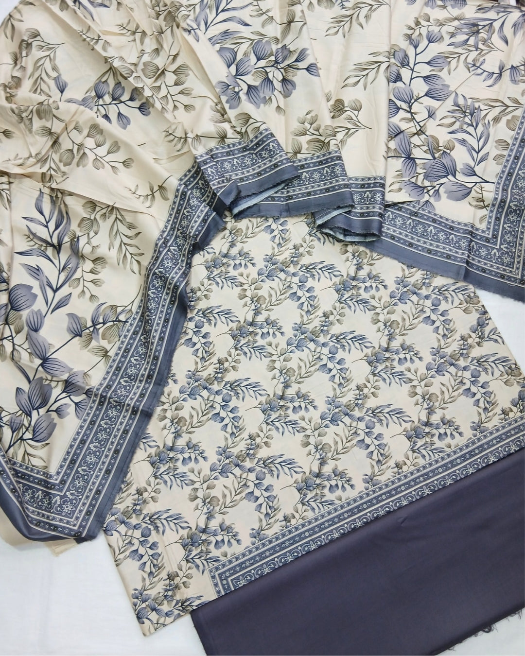 Noor Afroz Linen 3pc by Al-Hamra Textiles
