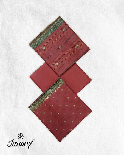 Larose Digital Cotton 3pc by Imwaj