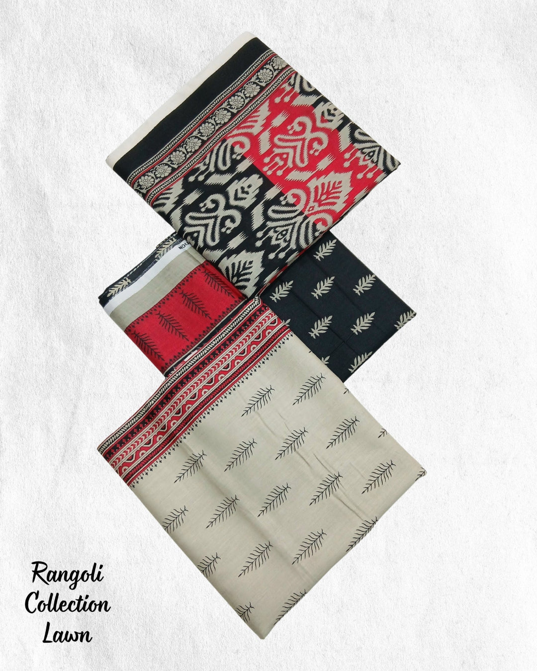 Unstitched pakistani lawn suit