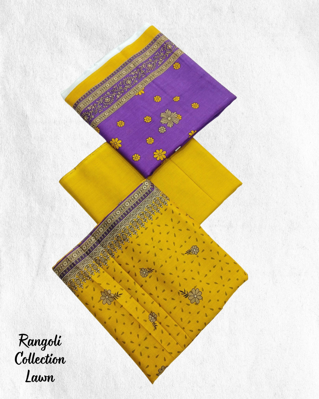 Unstitched lawn suit