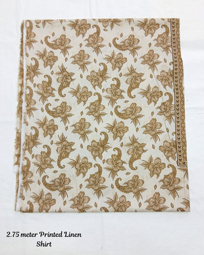 Noor Afroz Linen 3pc by Al-Hamra Textiles