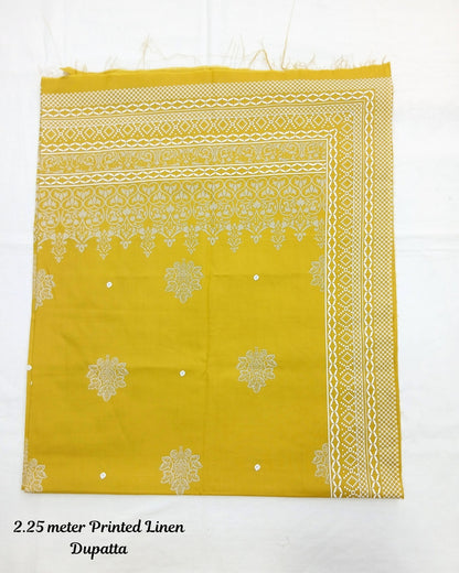 Noor Afroz Linen 3pc by Al-Hamra Textiles