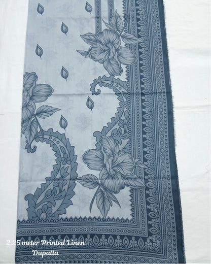 Noor Afroz Linen 3pc by Al-Hamra Textiles