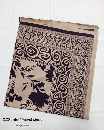 Noor Afroz Linen 3pc by Al-Hamra Textiles