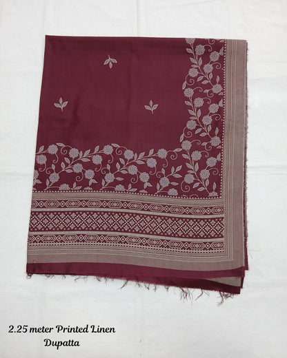 Noor Afroz Linen 3pc by Al-Hamra Textiles