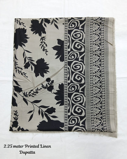 Noor Afroz Linen 3pc by Al-Hamra Textiles