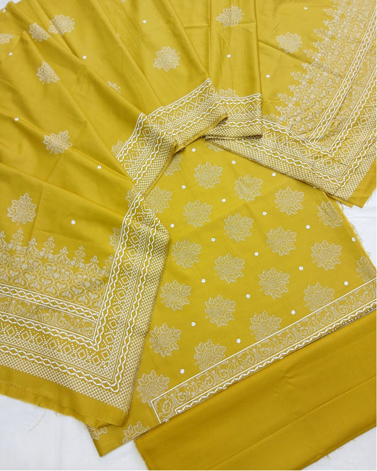 Noor Afroz Linen 3pc by Al-Hamra Textiles