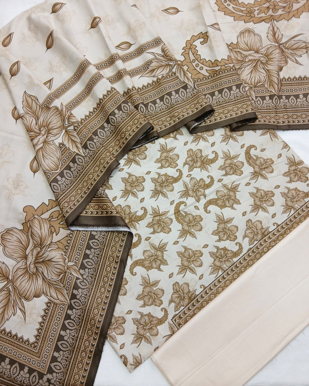 Noor Afroz Linen 3pc by Al-Hamra Textiles