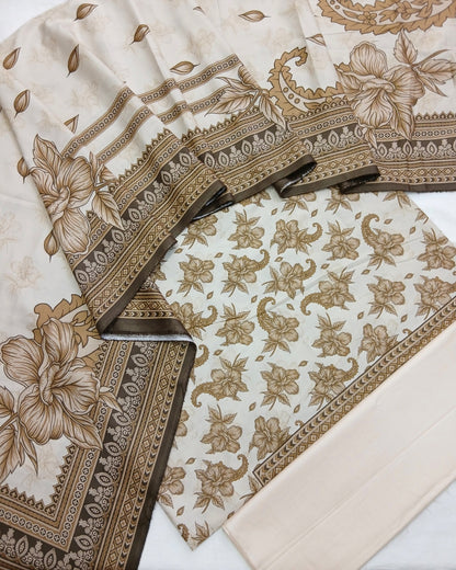 Noor Afroz Linen 3pc by Al-Hamra Textiles