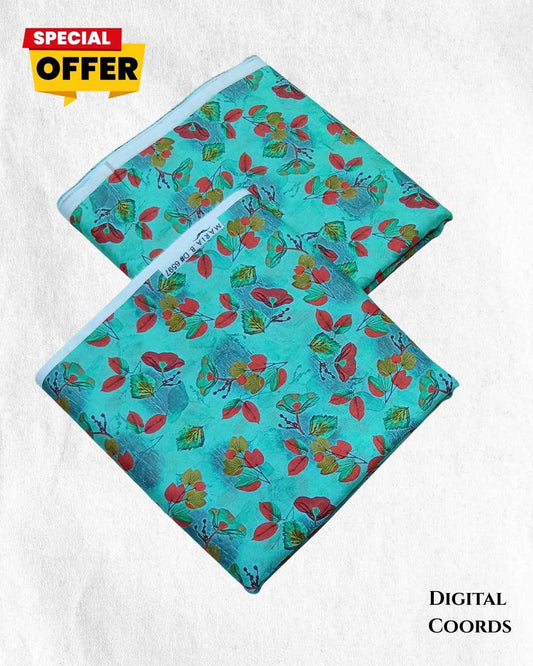 Digital 2Piece Lawn Coords