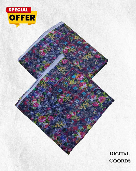 Digital 2Piece Lawn Coords