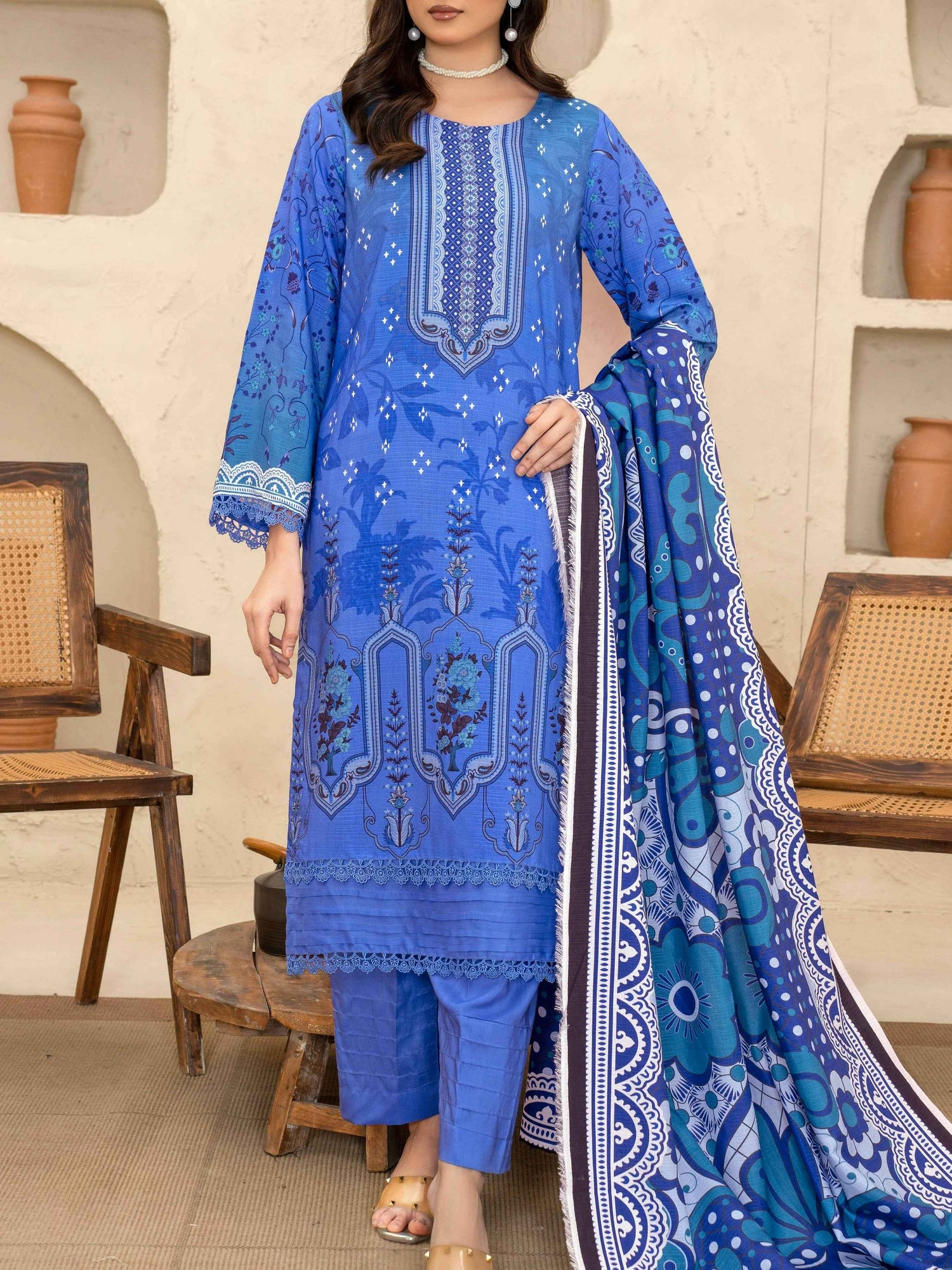Esha Eshal Viscose by Bin Ilyas | Unstitched 3-piece