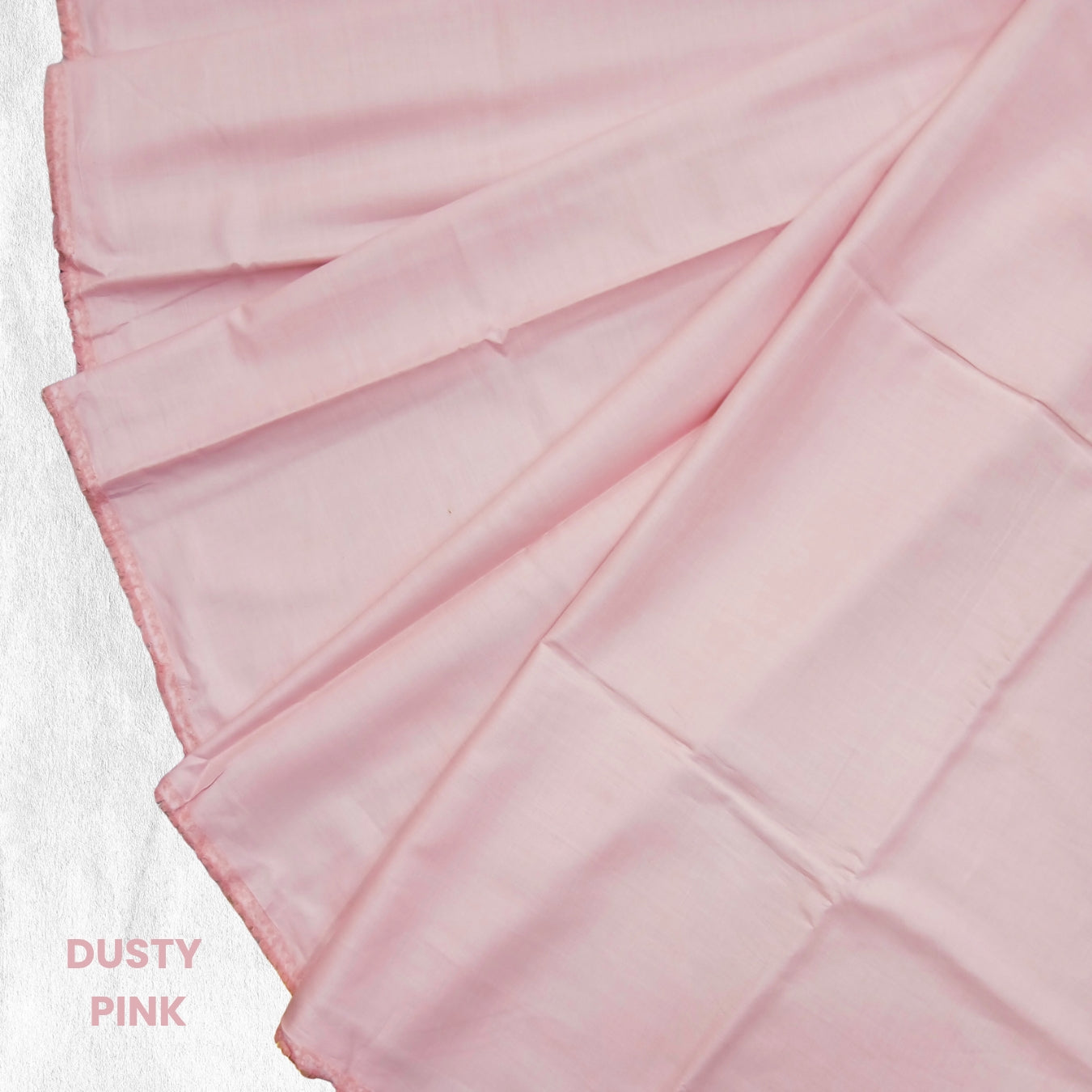Super Fine Plain Cotton Wider Width(52") | Dusty Pink