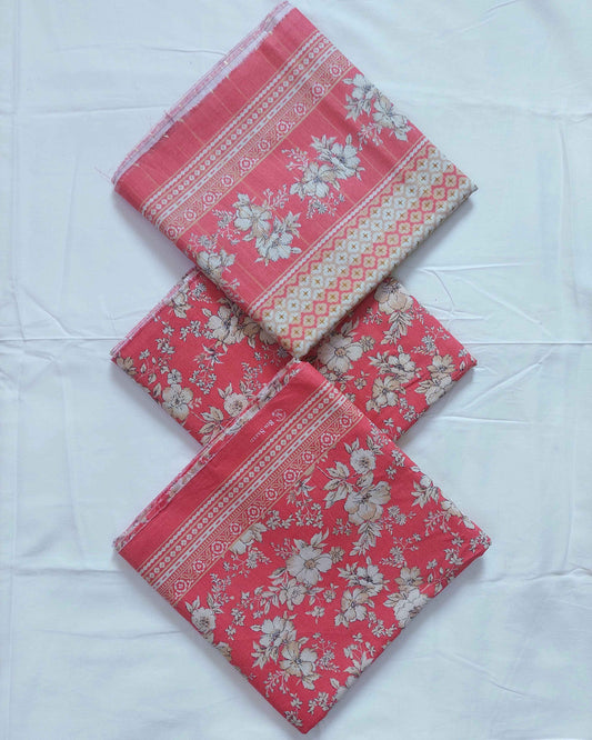 Bin Saeed Digital Khaddar 3piece Unstitched