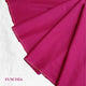 Premium Plain Dyed Lawn Fabric | Fuschia