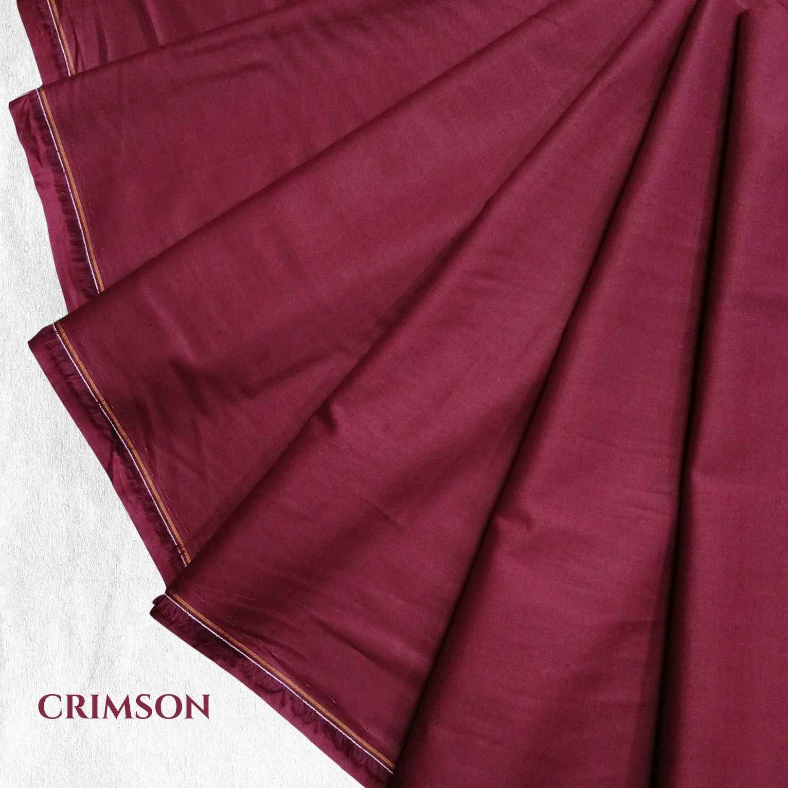 Comfortable plain lawn cotton fabric for summer