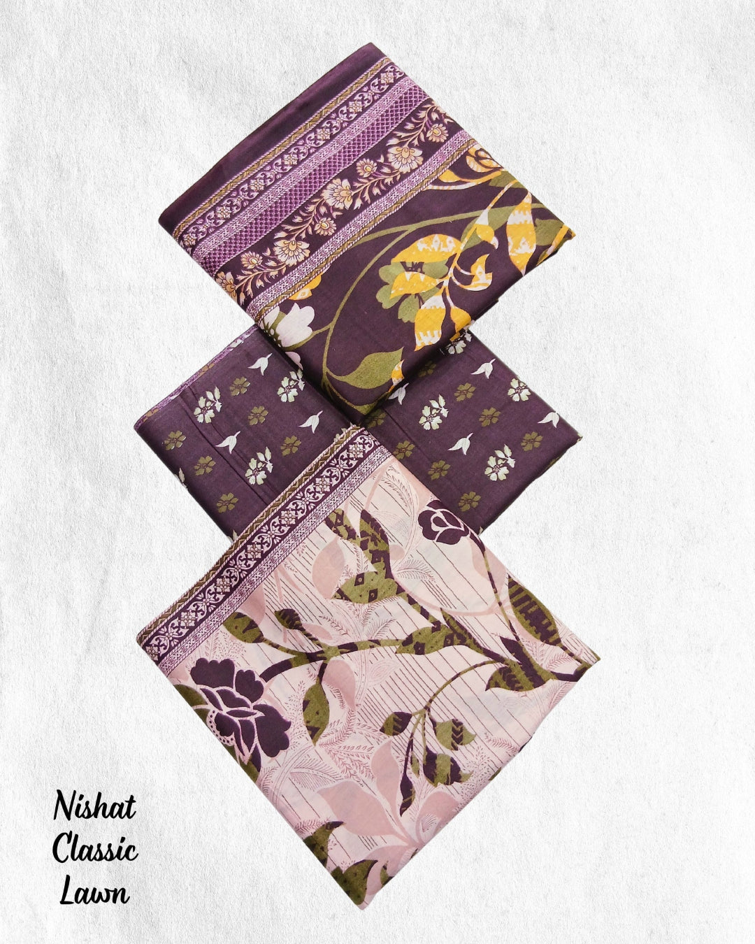 Nishat Textiles rotary printed classic lawn design