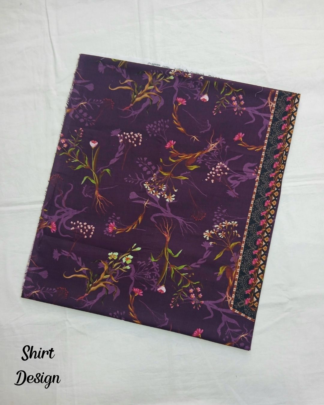 Maria Digital Premium Slub Cotton 3pc by Imwaj