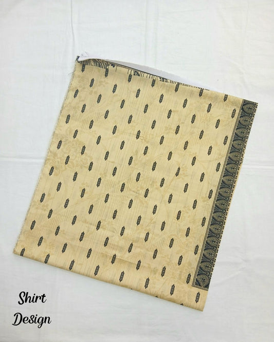 Maria Digital Premium Slub Cotton 3pc by Imwaj