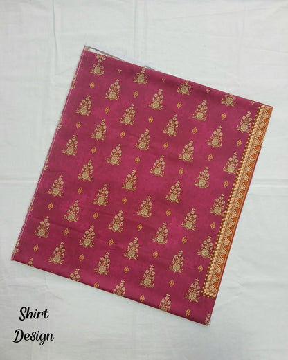 Maria Digital Premium Slub Cotton 3pc by Imwaj